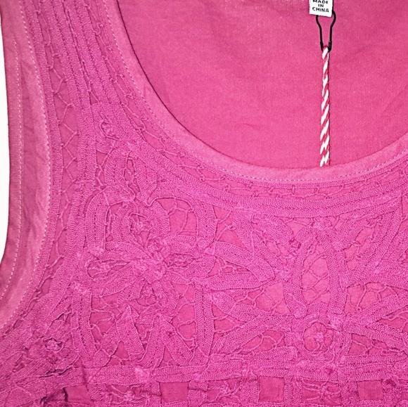 Magenta crochet dress ⭐ last one sz medium - Picture 4 of 4